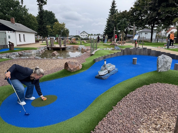 Minigolf-Adventure, Ästhetik in Dresden